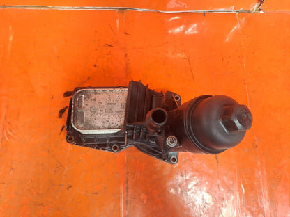 ✅BMW F20 116D URBAN 2.0 DIESEL 2012 N47D20K1 OIL COOLER FILTER HOUSING 8507626