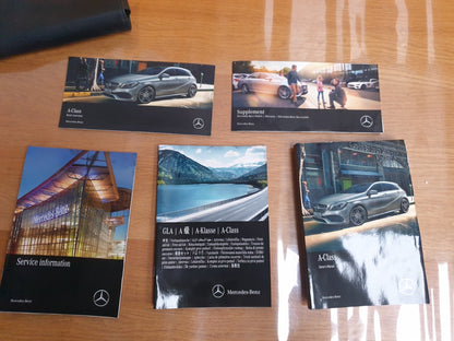 MERCEDES A CLASS GLA HANDBOOK OWNER MANUAL GUIDE Warranty X00