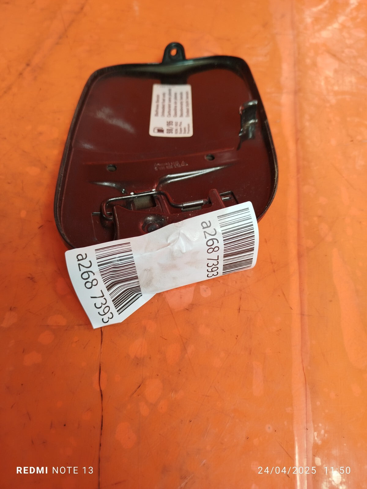 ✅2010 PORSCHE CAYENNE 9PA 3.6P FUEL TANK FILLER CAP FLAP BROWN M8W 1H0010092J