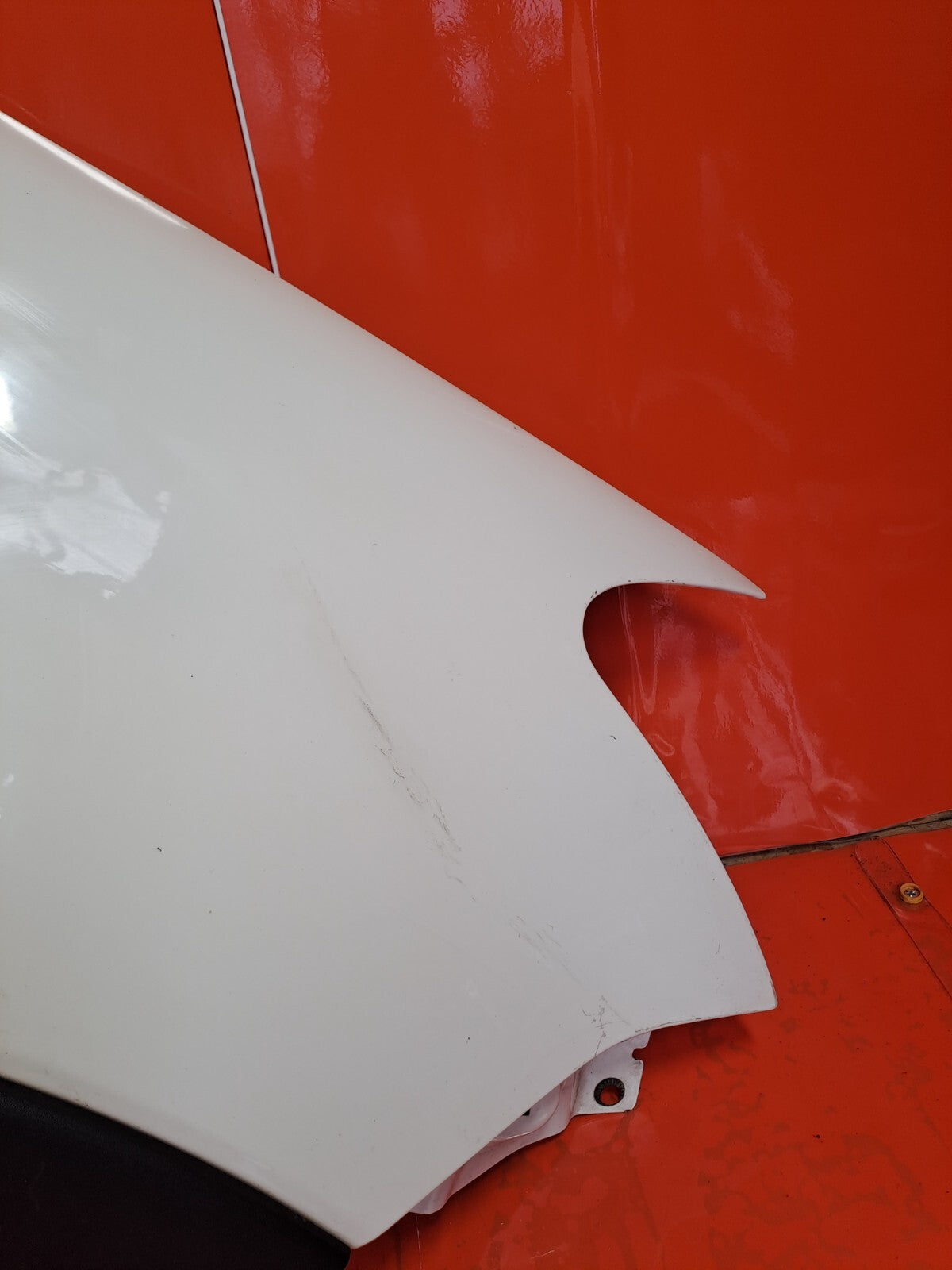 ✅SSANGYONG KORANDO 2.2 DIESEL 2016 FRONT RIGHT WING PANEL WHITE Warranty A022