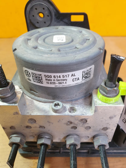 ✅2015 AUDI A3 E-TRON 1.4P ABS PUMP MODULATOR 5Q0614517AL + WARRANTY A204