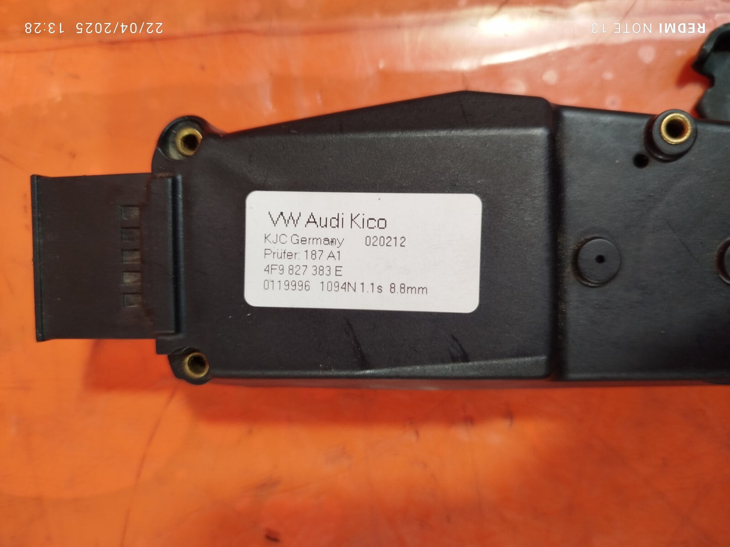 ✅AUDI Q5 S LINE 2.0 PETROL 2012 TAILGATE BOOT LOCK MECHANISM 4F9827383E Warranty