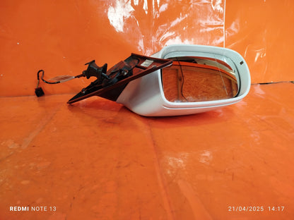 ✅2012 AUDI Q5 8R S LINE FRONT LEFT WING MIRROR WHITE S9R 8R2857409C + WARRANTY