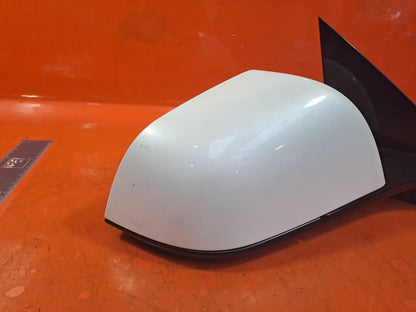 2024 TESLA MODEL 3 LONG FRONT RIGHT WING MIRROR WHITE + WARRANTY A207