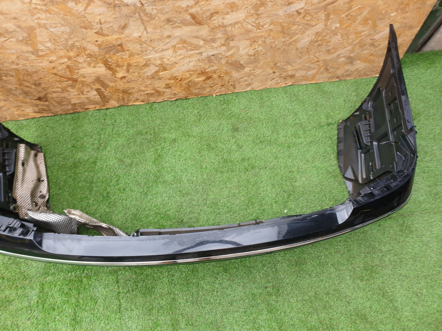 2006 BMW 7 SERIES E66 4.8P REAR BUMPER BLACK + WARRANTY A208