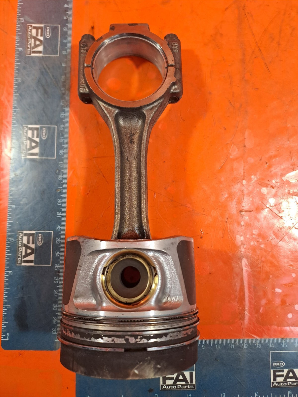 ✅VW CRAFTER CR35 2.0 DIESEL 2015 PISTON & CON ROD 1x CKTC OVERSIZE Warranty A278