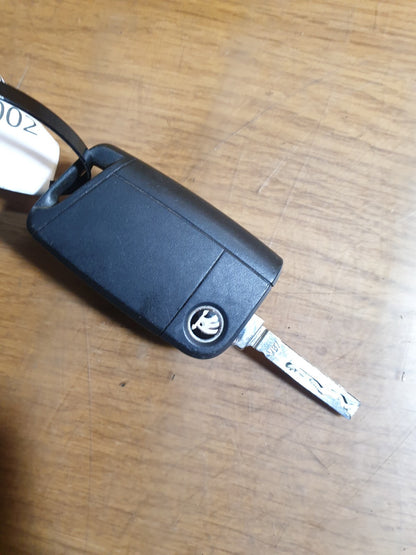 ✅2018 SKODA FABIA MONTE CARLO 1.0P 3 BUTTON REMOTE FLIP KEY FOB + WARRANTY A110