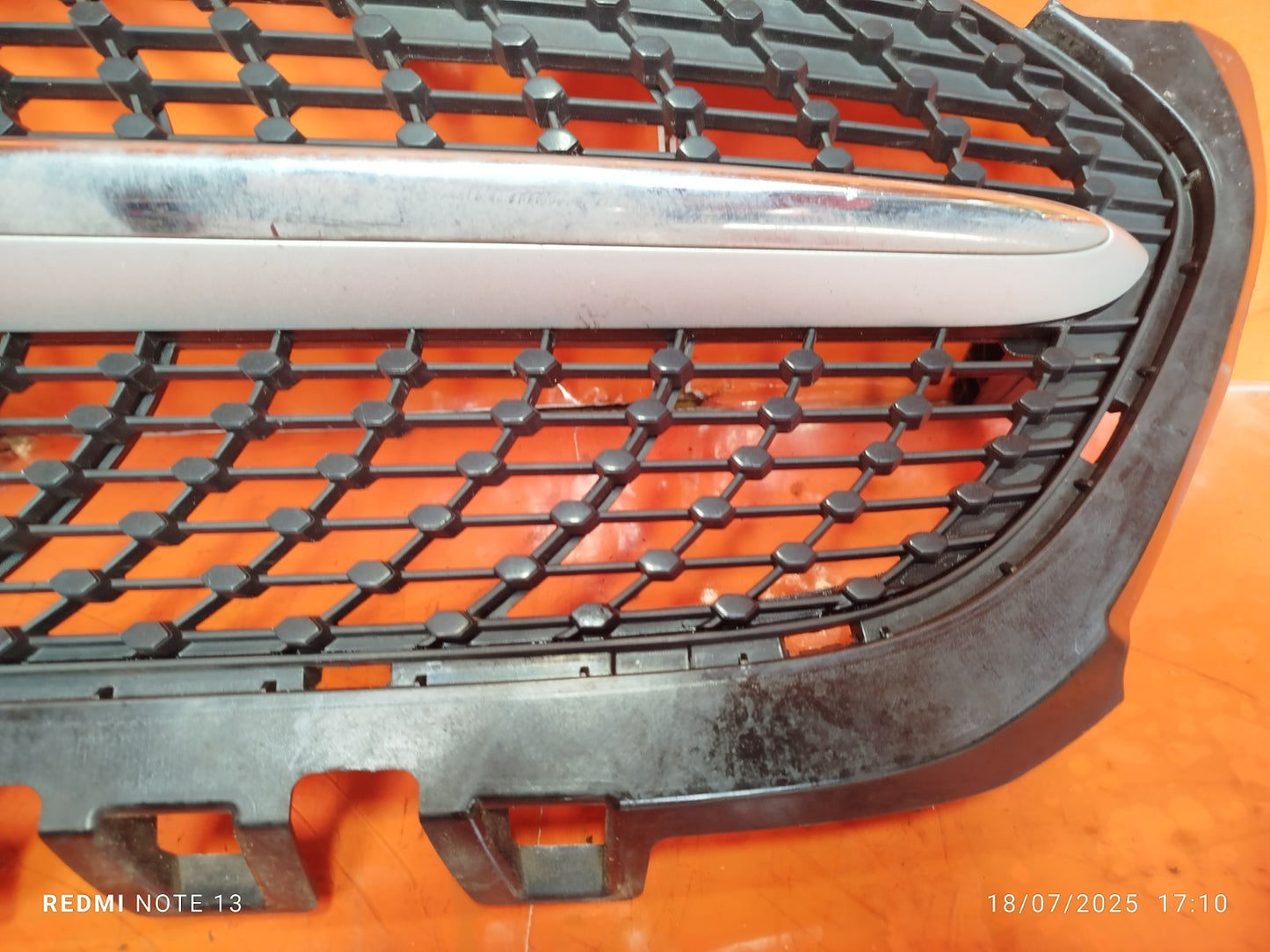 ✅Mercedes A180D Sport W177 2018 1.5 Diesel FRONT BUMPER GRILL A1778880200 A297