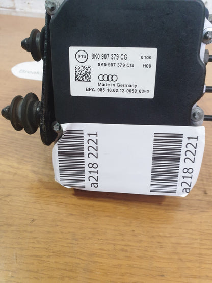 AUDI A5 CABRIO S LINE 2.0 DIESEL 2012 ABS PUMP CONTROL MODULE 8K0907379CG A218