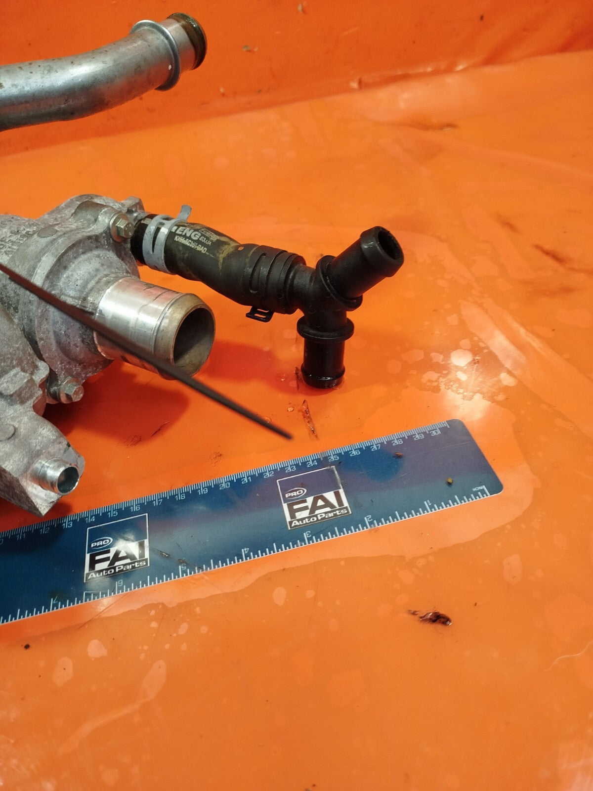 ✅Ford Focus St 2020 2.3 Petrol WATER PUMP&THERMOSTAT K2GE-8C501-BB Warranty A264