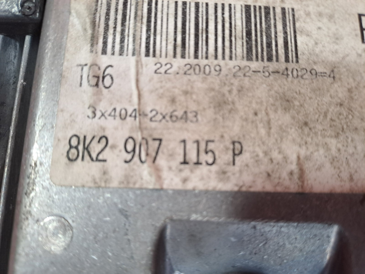 ✅AUDI A5 S LINE CABRIO 2.0 PETROL 2009 ENGINE CONTROL MODULE ECU 8K2907115P A234