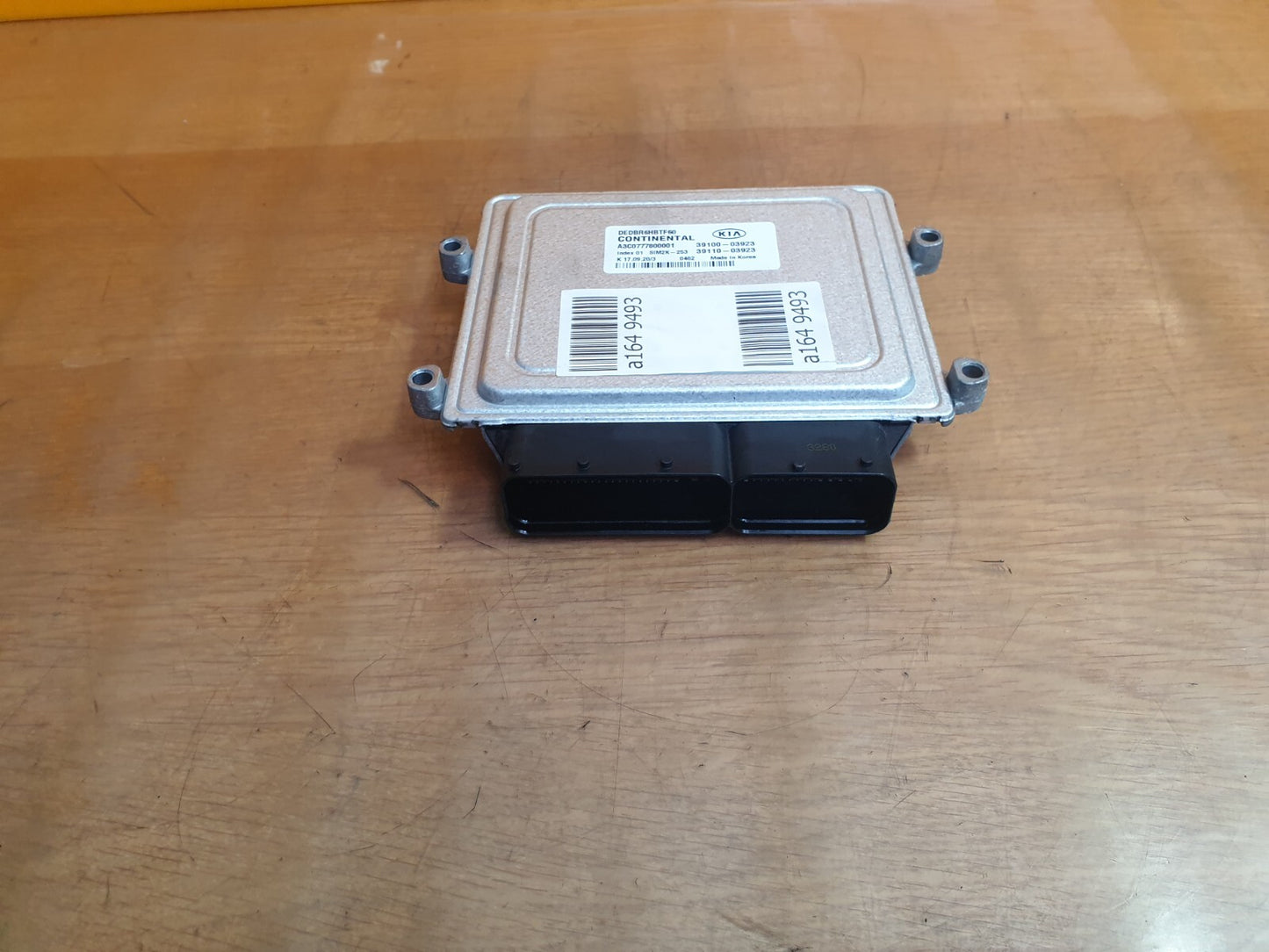 ✅2016 KIA NIRO 2 EV S-A 1.6P ENGINE CONTROL UNIT 39100-03923 + WARRANTY A164