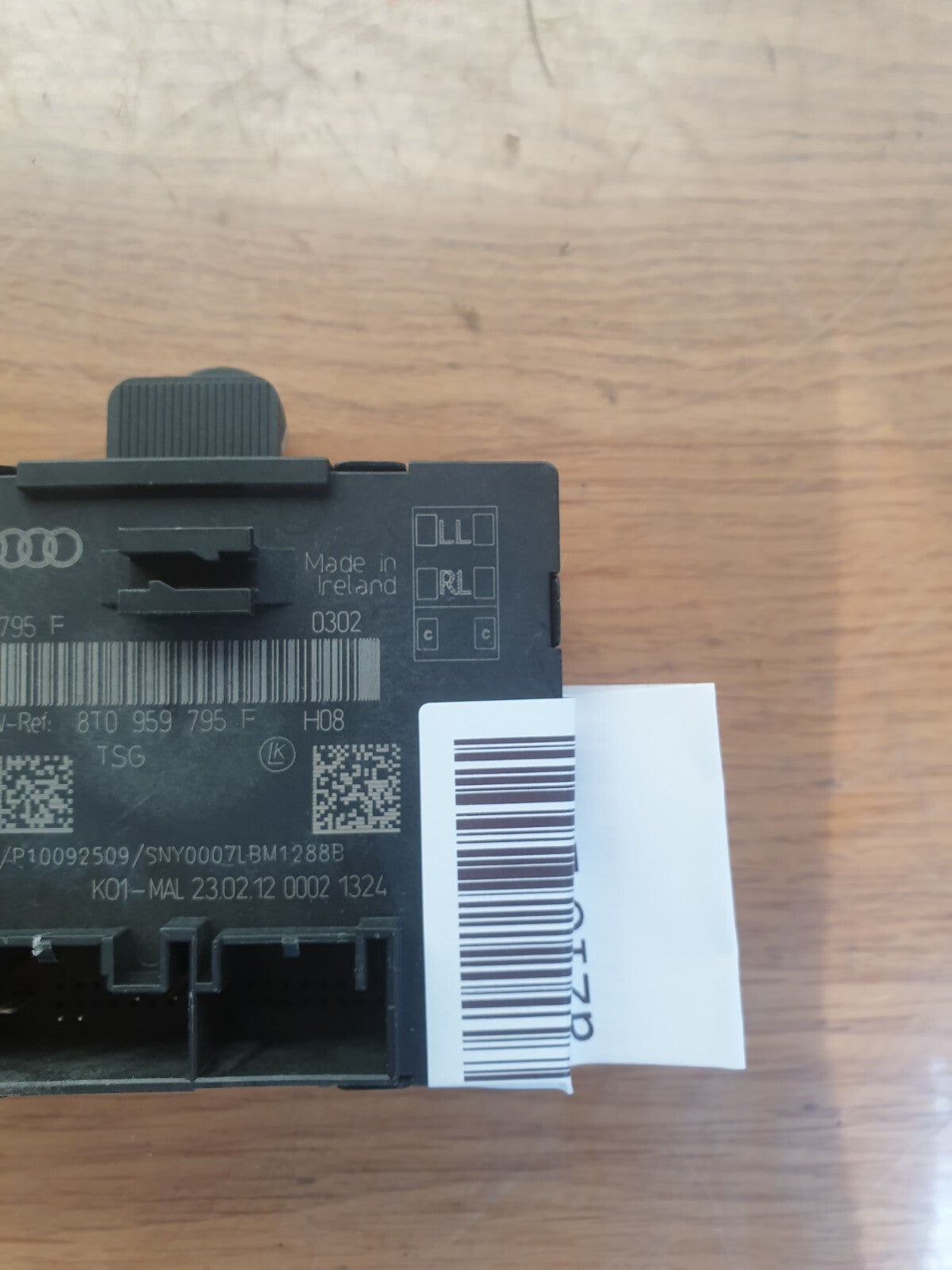 2012 AUDI A5 S LINE 2.0D REAR DOOR CONTROL MODULE 8T0959795F + WARRANTY A218