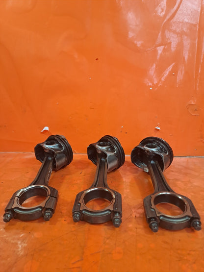 ✅FORD B-MAX TITANIUM 1.0 PETROL 2014 M1JE PISTON & CONRODS SET Warranty A285