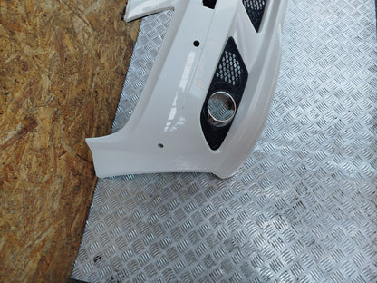 ✅2011 MERCEDES C CLASS W204 2.1 DIESEL FRONT BUMPER WHITE 650 + Crack A283