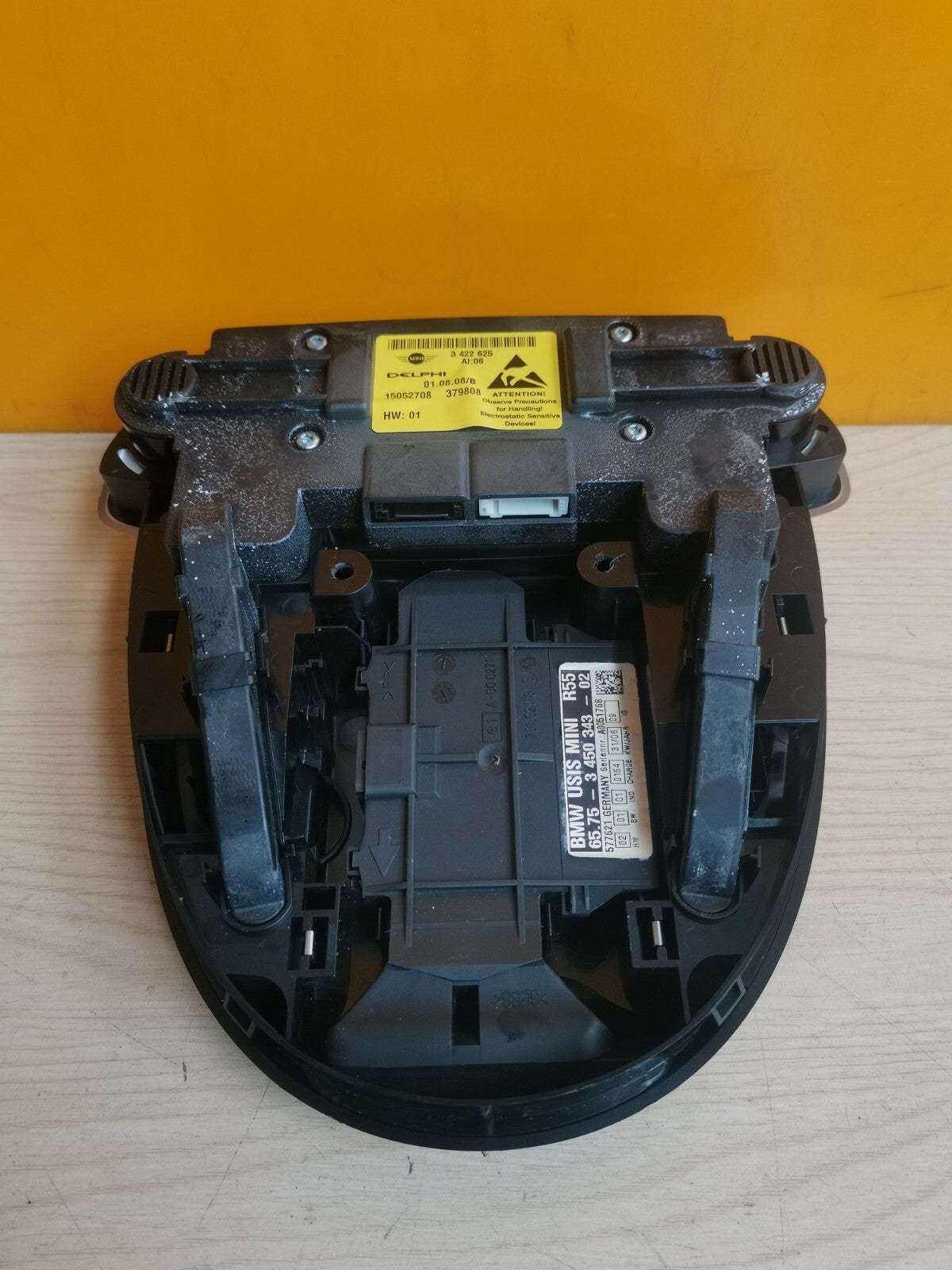 MINI COOPER 1.6 PETROL 2008 FRONT INTERIOR ROOF LIGHT 3450343-02 A041