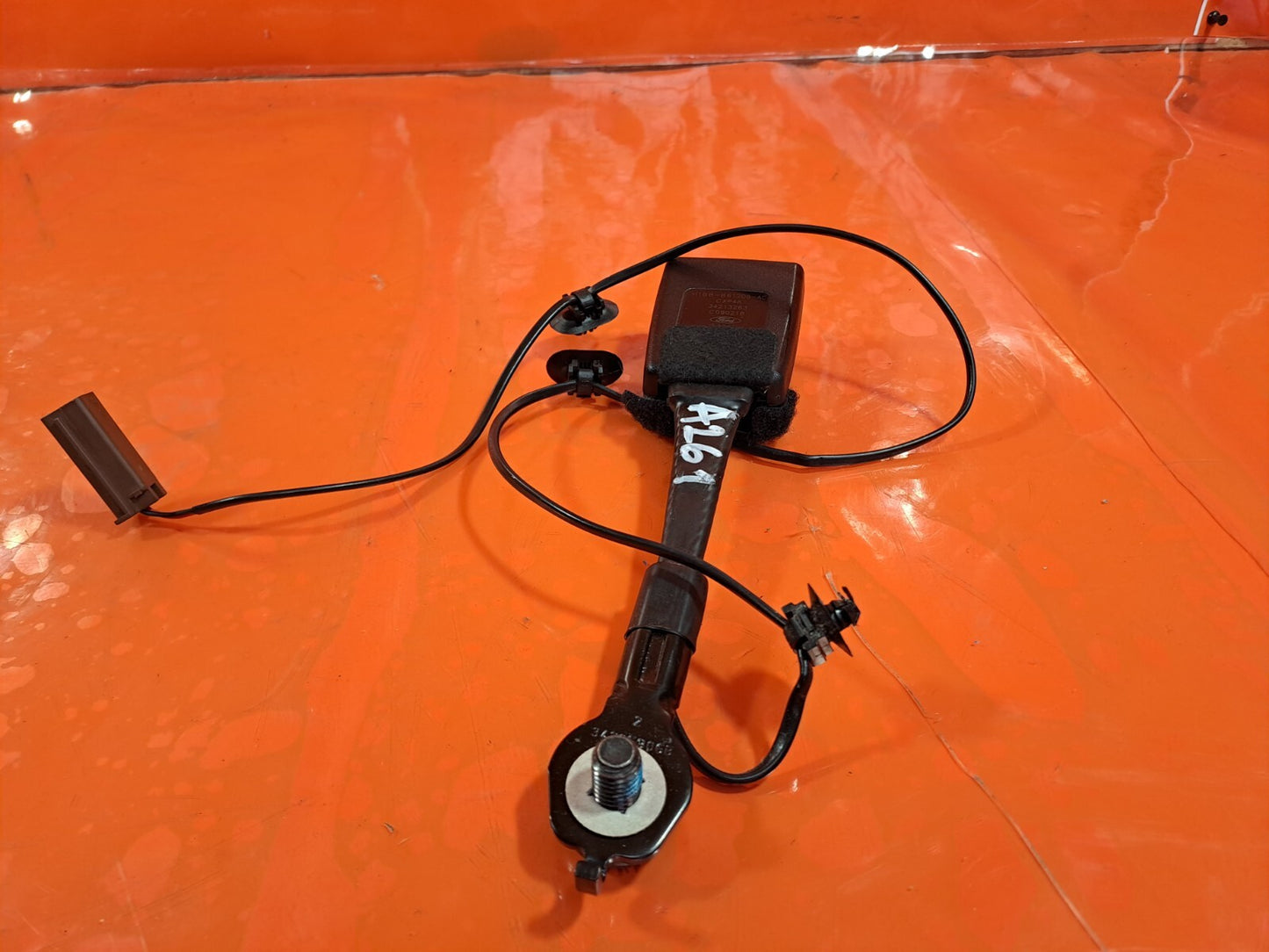 ✅2018 FORD FIESTA MK8 VIGNALE 1.0P FRONT SEAT BELT BUCKLE H1BB-B61208-AC A261