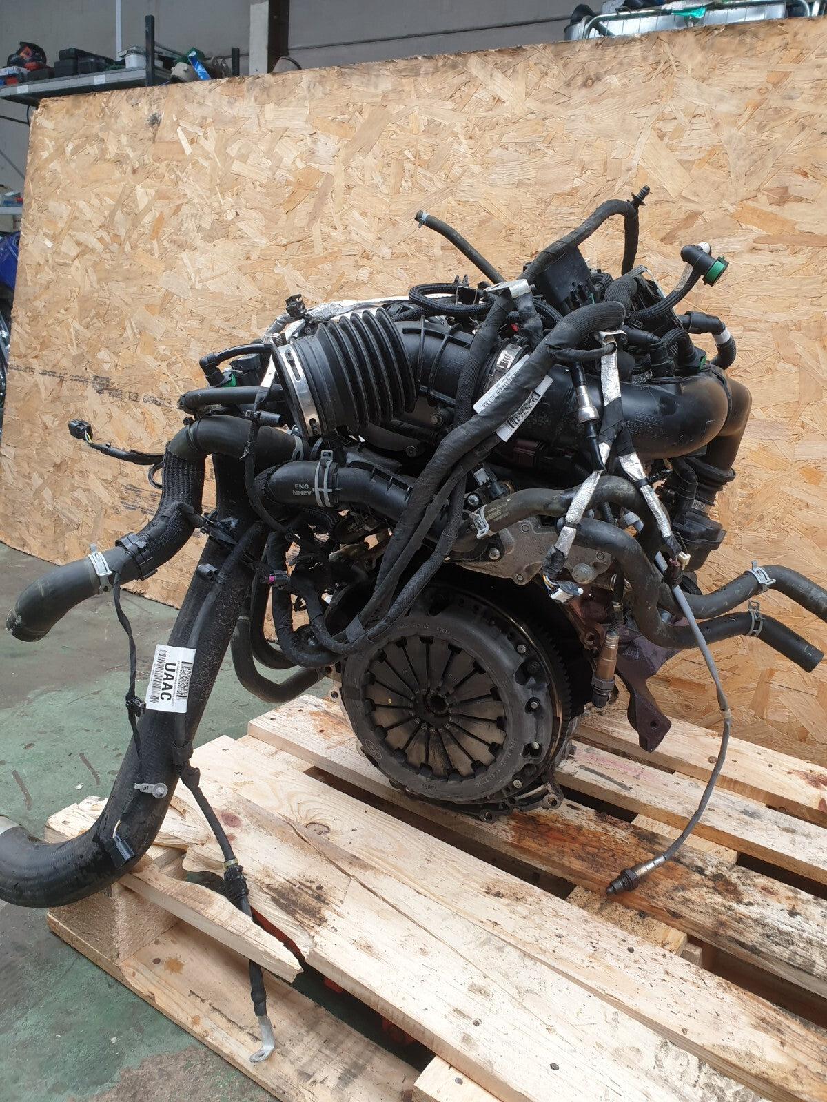 Ford Focus Active X 1.0 Petrol 2021 B7DC Engine Complete NX6G-6007-DA JX6T-9F666
