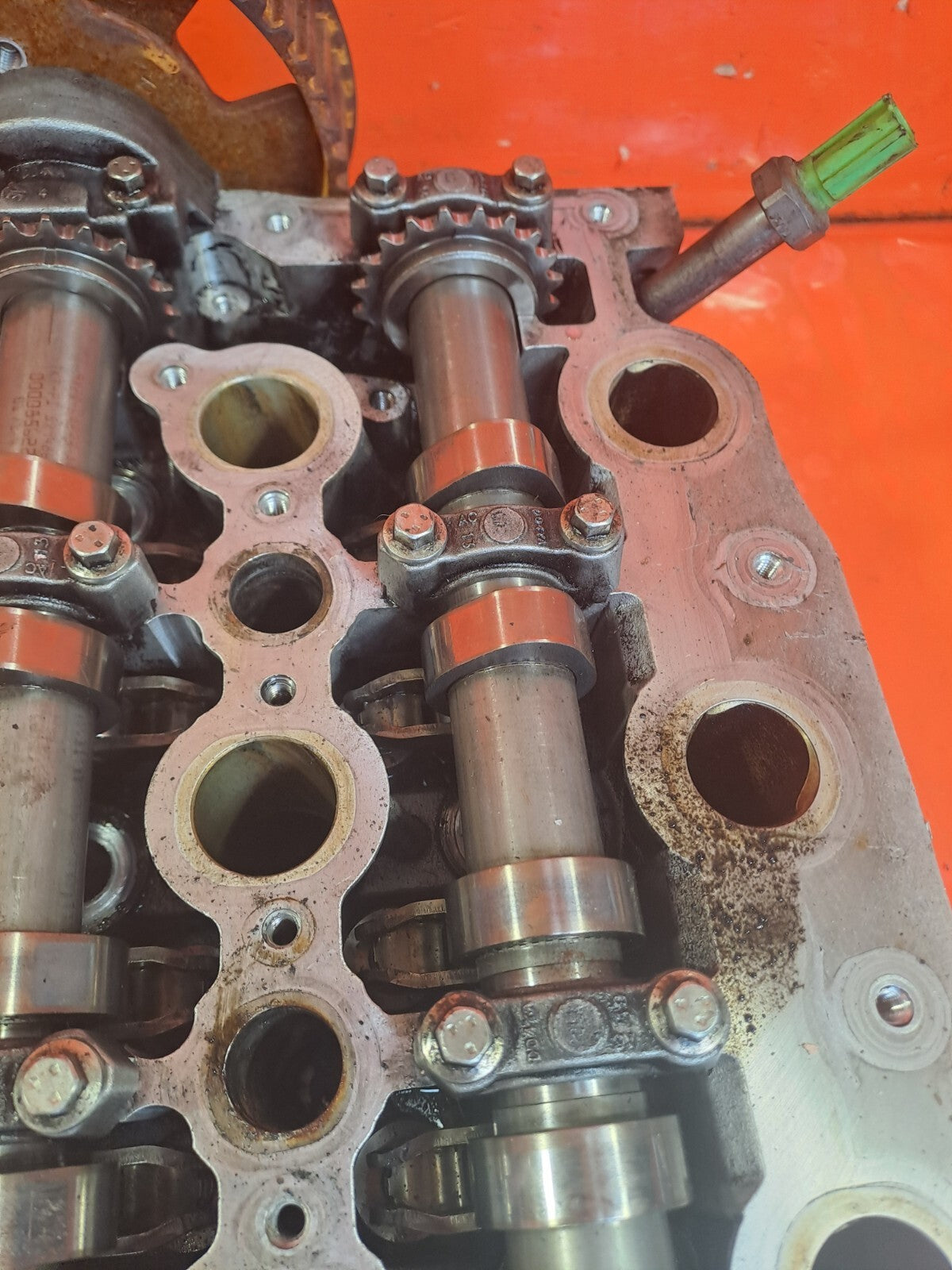 ✅LAND ROVER DISCOVERY 4 L319 3.0 DIESEL 2010 CYLINDER HEAD WITH CAMSHAFTS A244