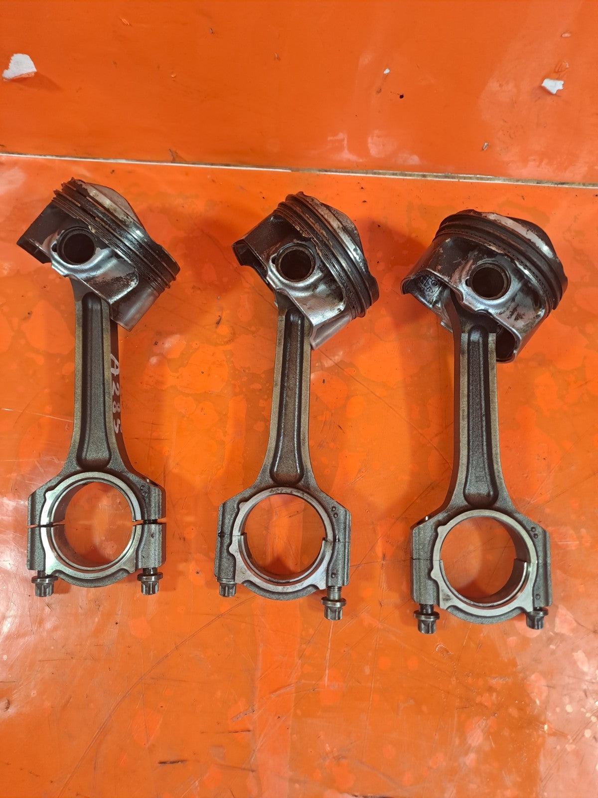 ✅FORD B-MAX TITANIUM 1.0 PETROL 2014 M1JE PISTON & CONRODS SET Warranty A285