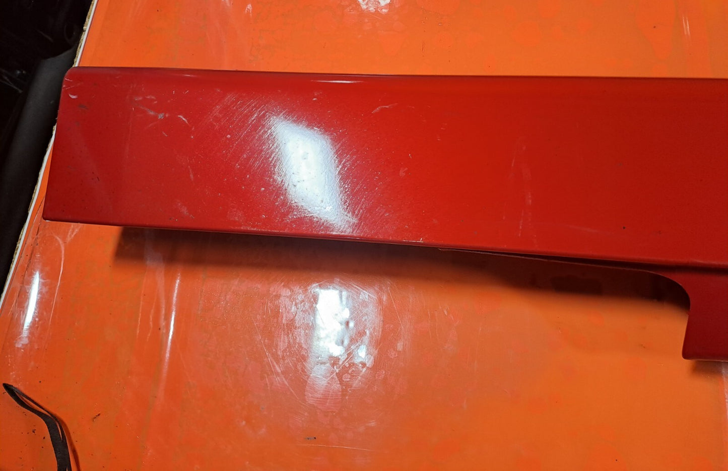 ✅BMW 4 SERIES F32 F33 RIGHT SIDE SILL SKIRT RED 7285786 + WARRANTY xAA