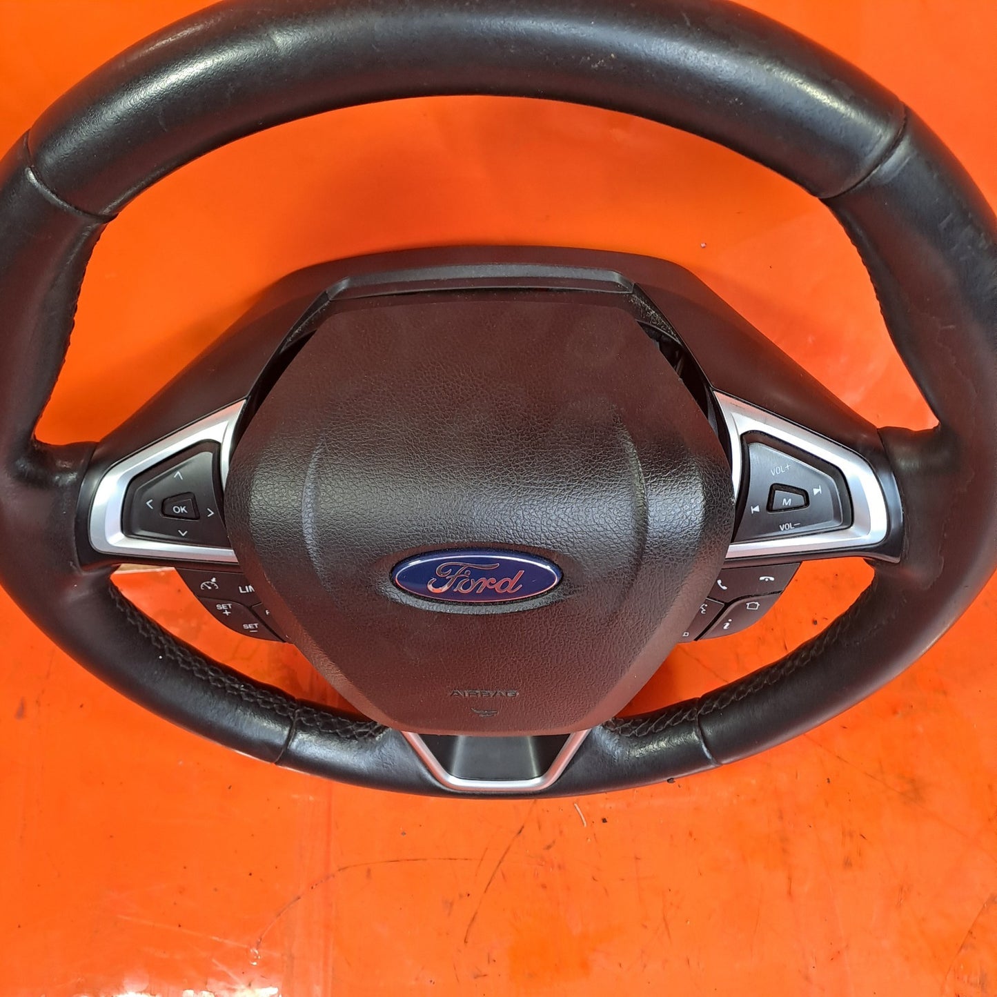 ✅2017 FORD GALAXY MK4 MULTIFUNCTION STEERING WHEEL DS73-3600-BM Warranty A296