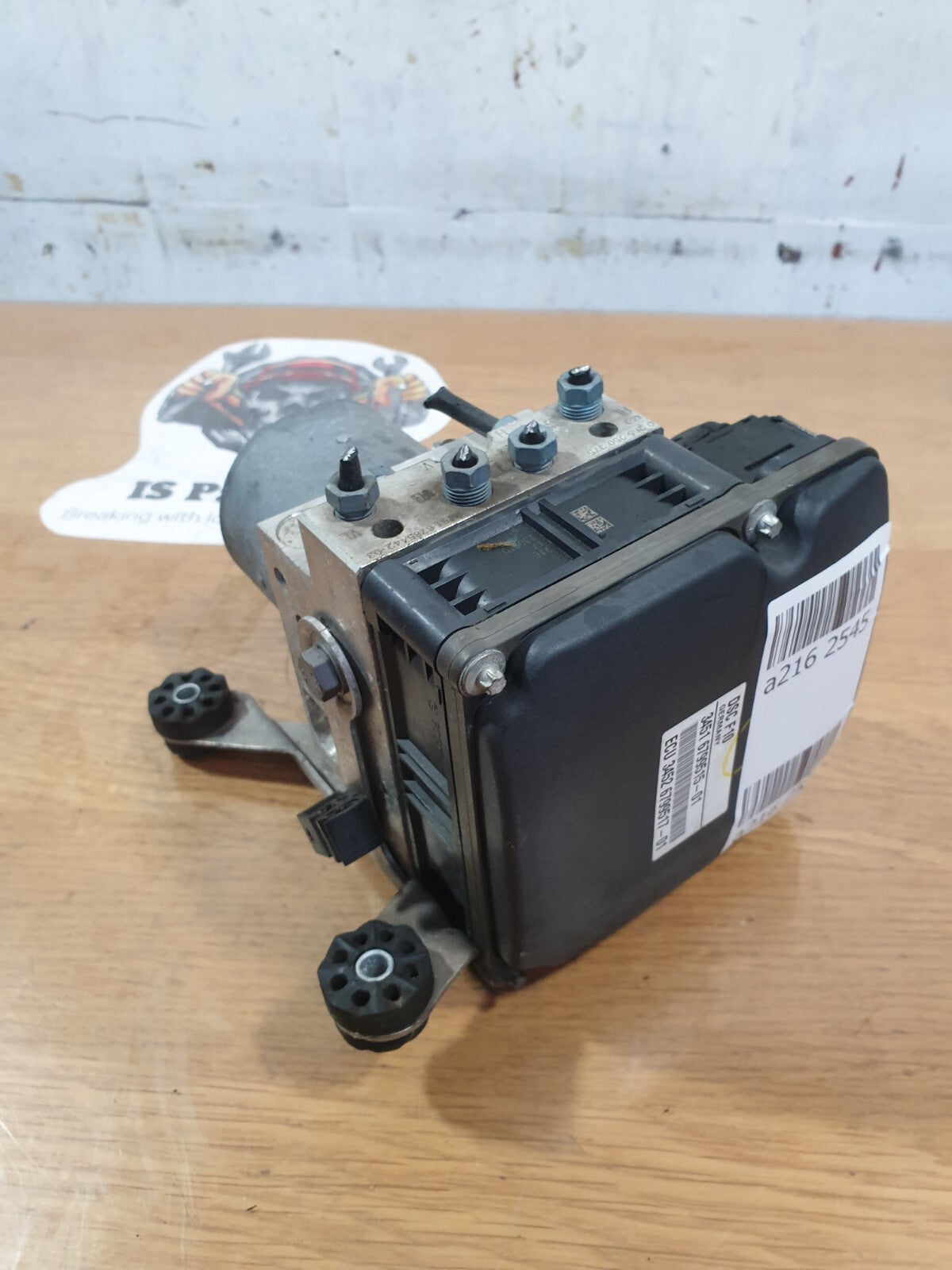2010 BMW 5 SERIES F11 2.0D ABS PUMP CONTROL MODULE UNIT 6785442 + WARRANTY A216