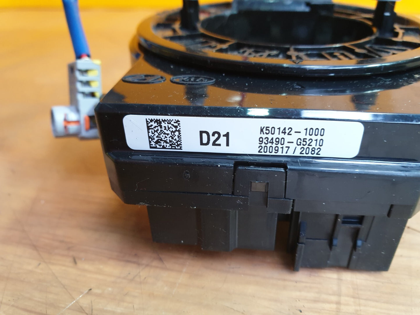 ✅2016 KIA NIRO 2 EV S-A STEERING WHEEL SLIP RING SQUIB 93490-G5210 + WARRANTY