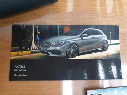 MERCEDES A CLASS GLA HANDBOOK OWNER MANUAL GUIDE Warranty X00