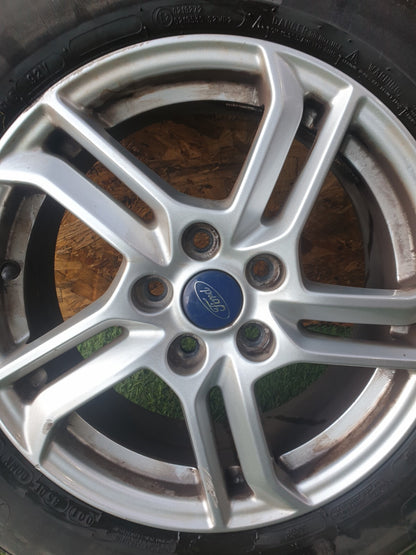 ✅FORD FOCUS 1.5 DIESEL 2018 ALLOY WHEEL WITH TYRE 195/65 R16 Warranty A242
