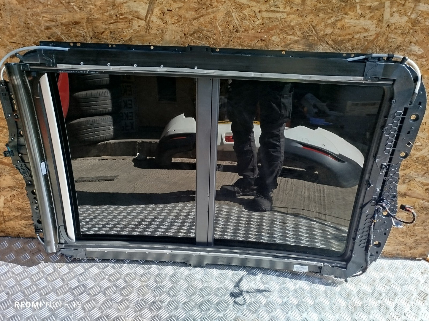 ✅AUDI Q5 S LINE 2.0 PETROL 2012 PANORAMIC ROOF SUNROOF FRAME & GLASS 8R0877041B