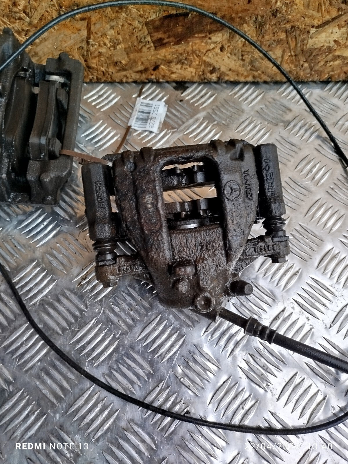 ✅VW CRAFTER CR35 2.0 DIESEL 2015 REAR RIGHT & LEFT BRAKE CALIPERS Y04127 A278
