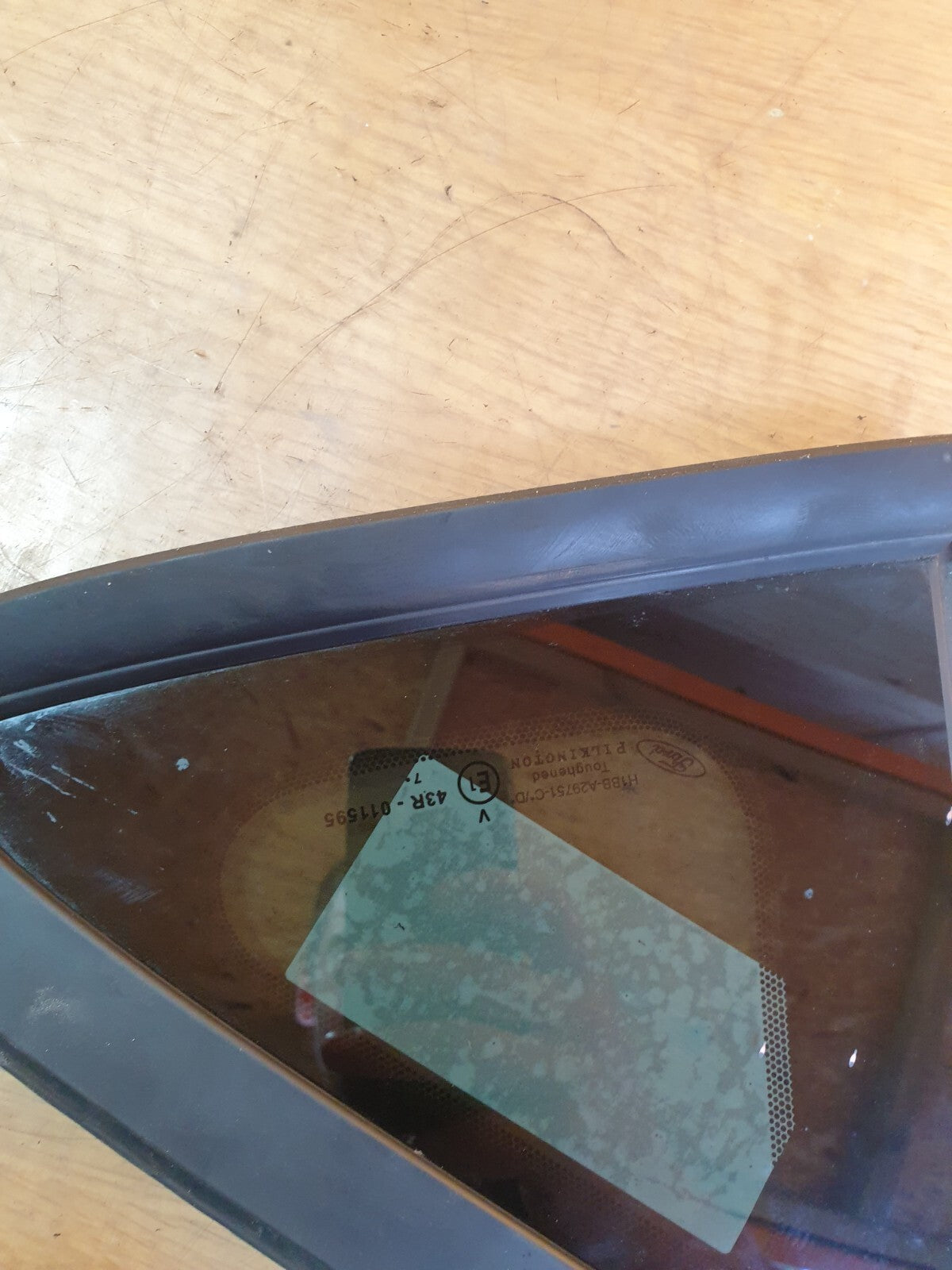 ✅2018 FORD FIESTA MK8 REAR LEFT QUARTER GLASS H1BB-A29751-C*/D* + WARRANTY A178