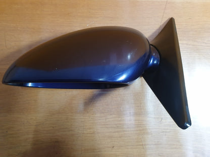 ✅2002 PORSCHE BOXTER 986 2.7P FRONT LEFT PASSENGER SIDE WING MIRROR BLUE A129