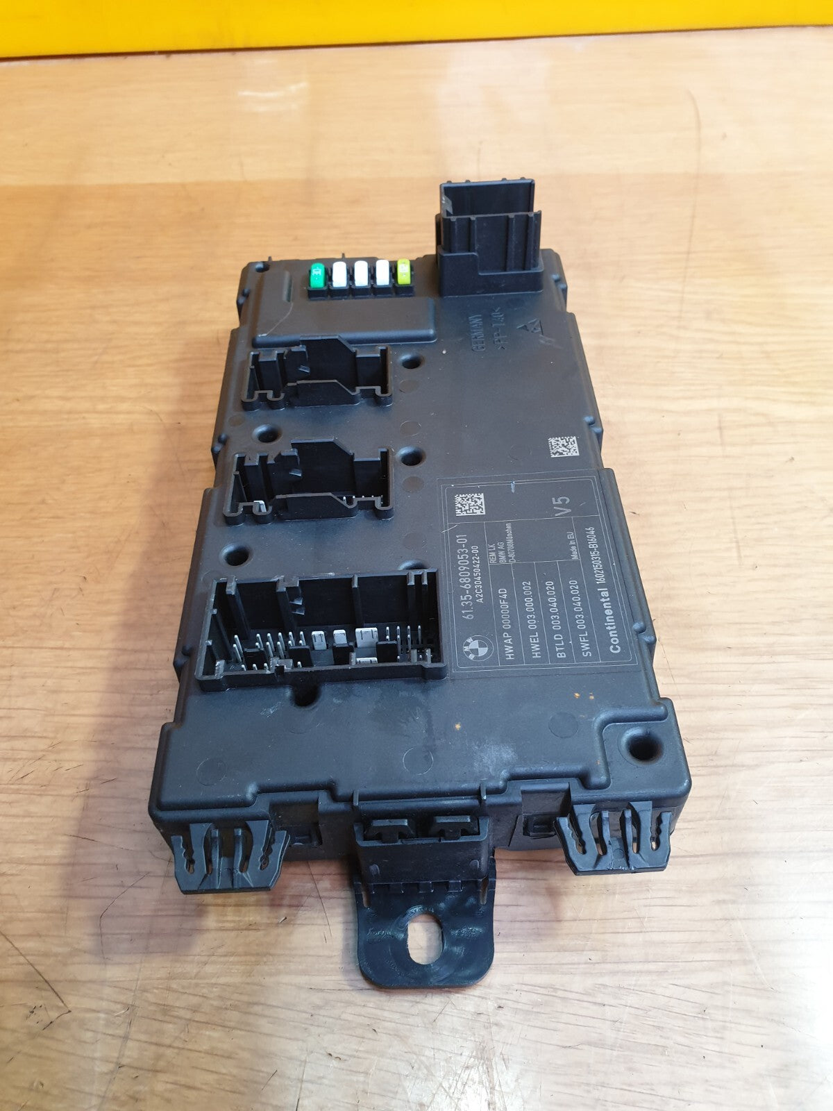 ✅BMW F21 118D SPORT 2.0 DIESEL 2016 BODY CONTROL MODULE 6809053 Warranty A122