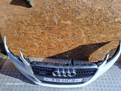 ✅2007 AUDI Q7 4L S LINE 3.0D FRONT BUMPER WHITE Z7S + WARRANTY A295