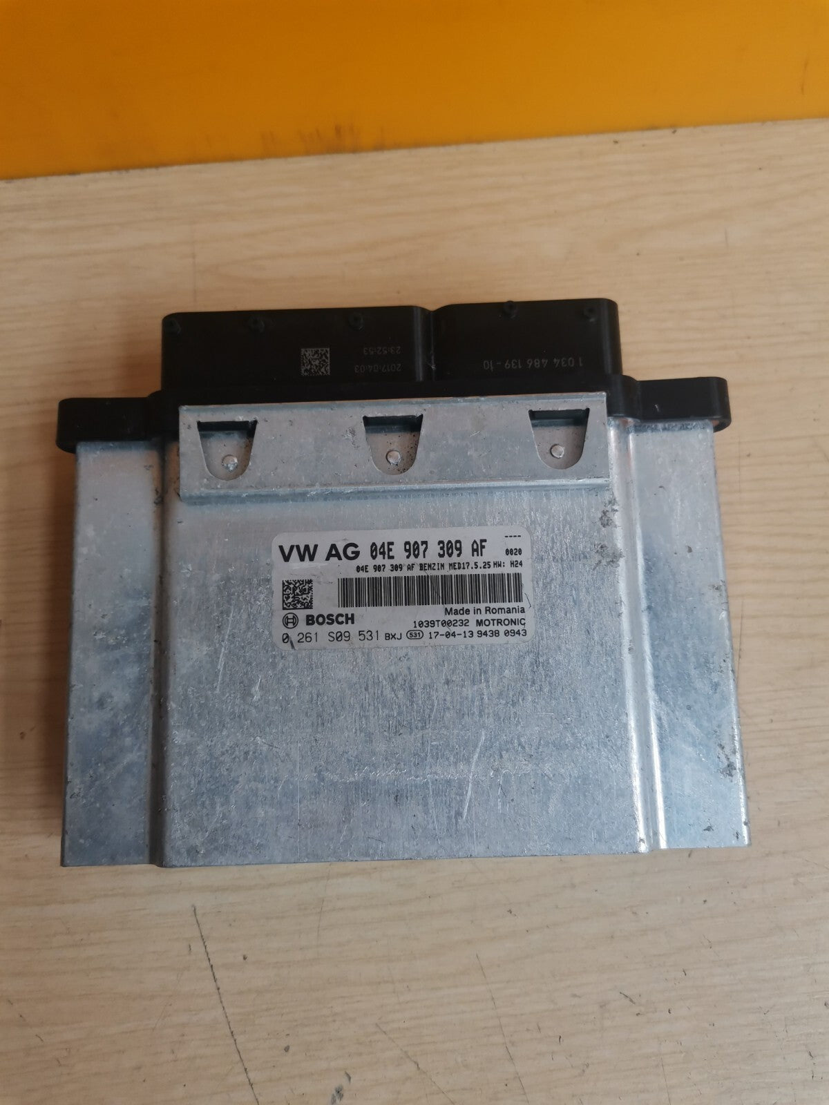 VW AUDI SEAT SKODA 2016-2020 ENGINE CONTROL UNIT ECU 04E907309AF X00