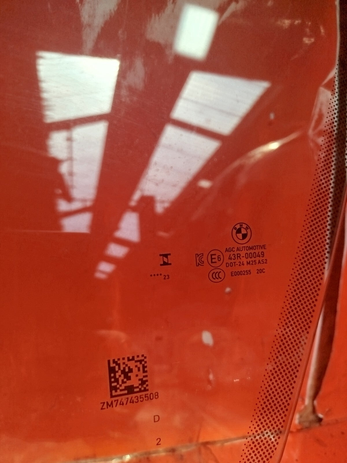 ✅2023 BMW 2 SERIES M SPORT F44 FRONT LEFT DOOR GLASS 7474355 + WARRANTY A293