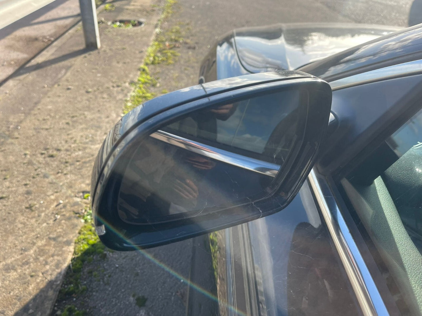 ✅2010 AUDI A5 8T S LINE 2.0P FRONT LEFT WING MIRROR BLACK + WARRANTY A223
