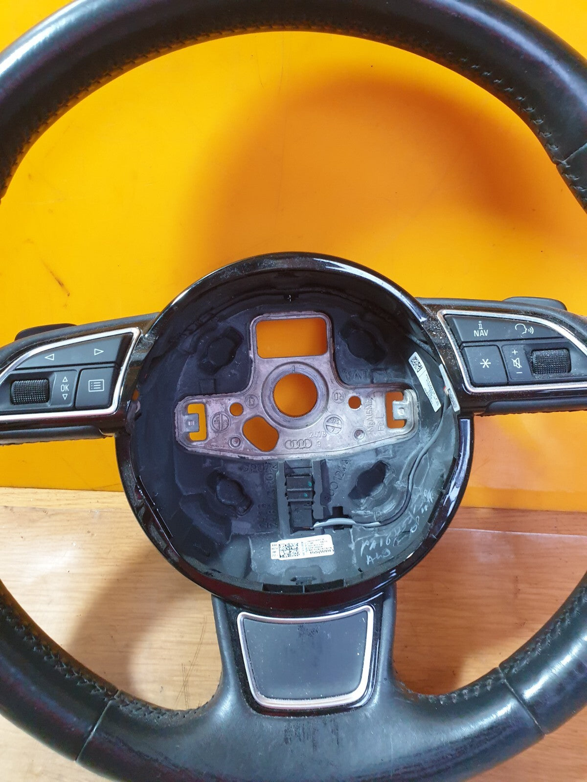 ✅2015 AUDI A3 E-TRON 1.4P MULTIFUNCTION STEERING WHEEL 8V0419091B +WARRANTY A204