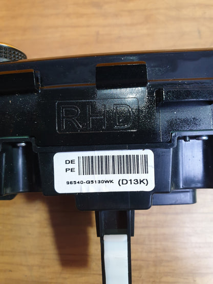 ✅2016 KIA NIRO 2 EV S-A 1.6P STEREO SYSTEM CONTROL SWITCH PANEL 96540-G5130WK