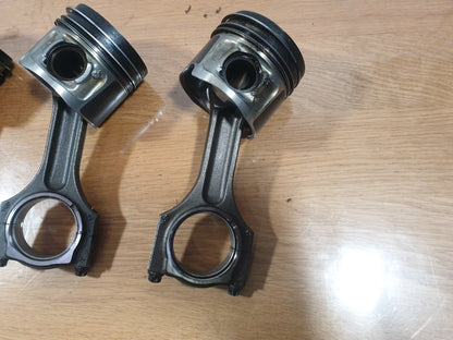 2010 BMW 5 SERIES F11 2.0D PISTON & CON ROD set of x4 0840ZU + WARRANTY A216