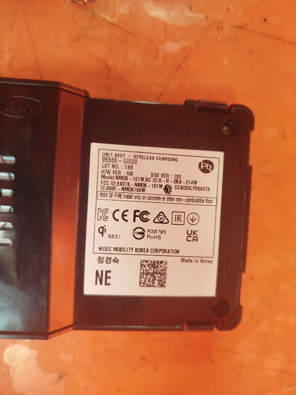 ✅2024 HYUNDAI IONIQ 5 WIRELESS PHONE CHARGER 95560-GI000 + WARRANTY A226