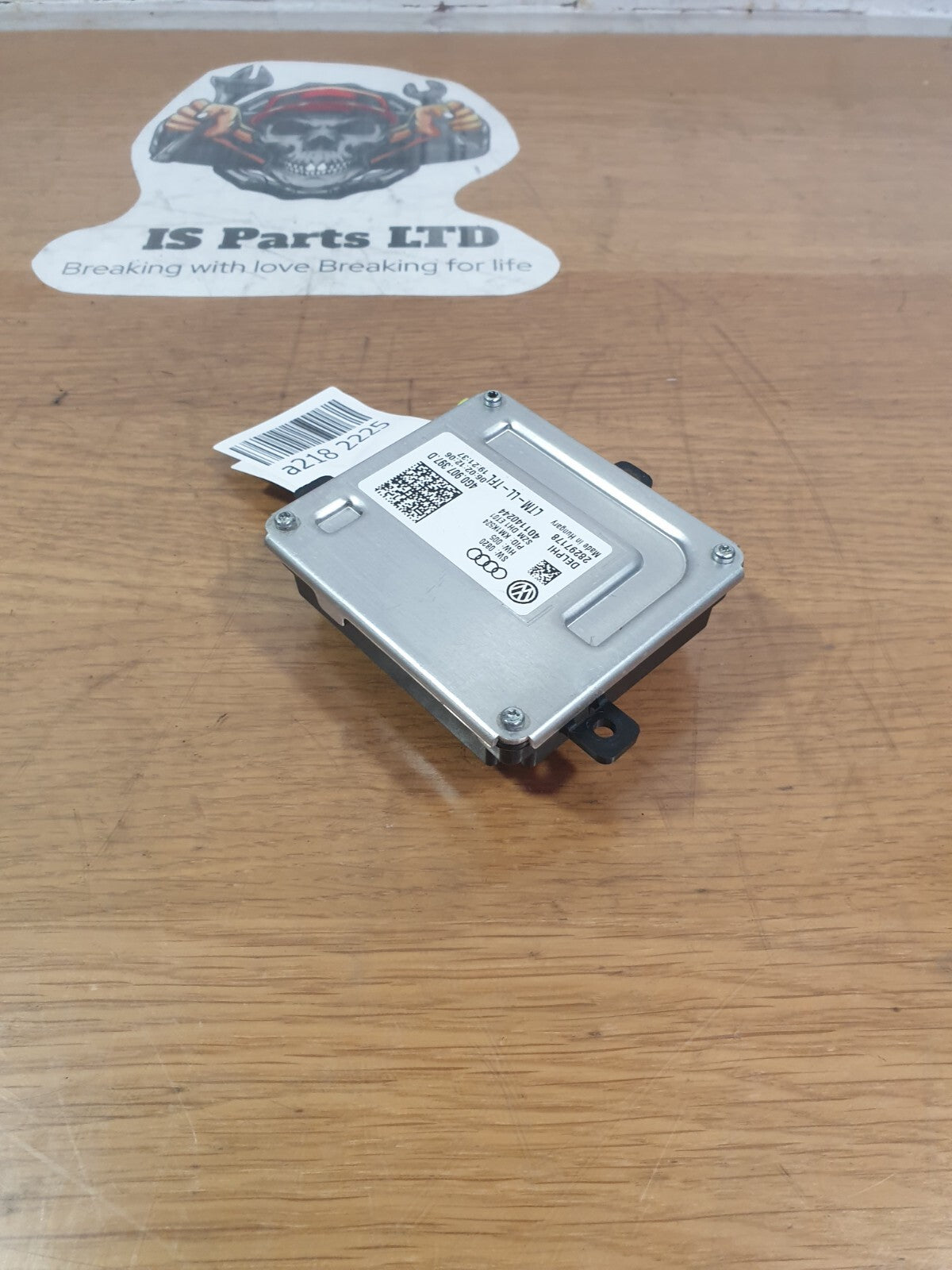 AUDI A5 CABRIO S LINE 2.0 DIESEL 2012 HEADLIGHT BALLAST CONTROL MODULE 4G0907397
