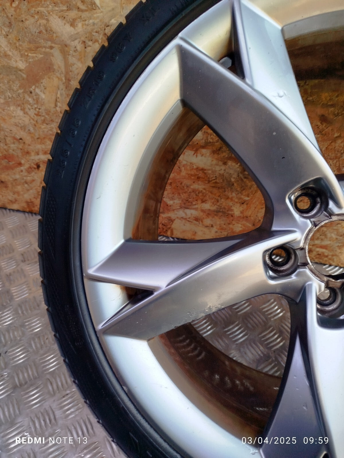 ✅2010 AUDI A5 8T S LINE 2.0P ALLOY WHEEL WITH TYRE 255/35 ZR19 + WARRANTY A223