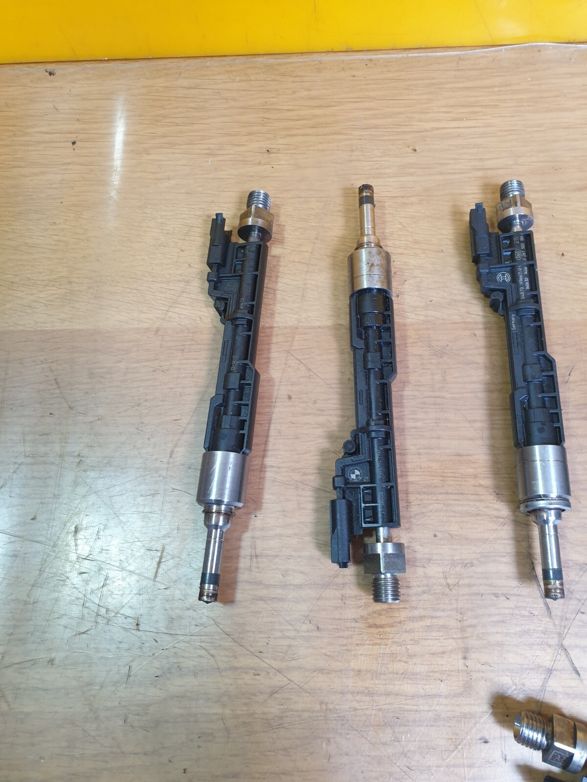 ✅2014 BMW 5 SERIES F11 4.4P FUEL INJECTORS SET 7645956 + WARRANTY A153