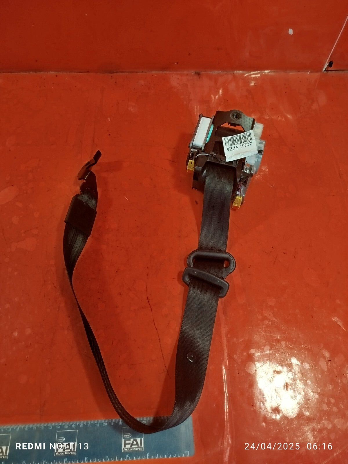 ✅2012 AUDI Q5 8R S LINE 2.0P FRONT LEFT SEAT BELT 8R1857705J + WARRANTY A276