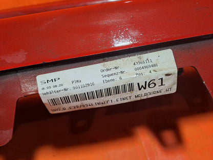 ✅BMW 4 SERIES F32 F33 RIGHT SIDE SILL SKIRT RED 7285786 + WARRANTY xAA