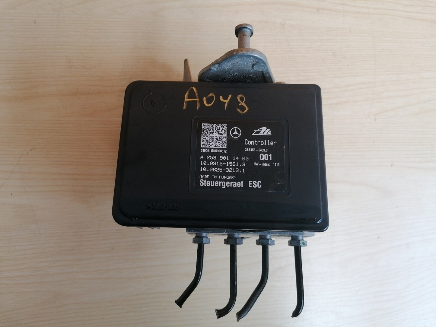 2015 MERCEDES C200 W205 2.0 PETROL ABS PUMP MODULATOR A2534310000 A048