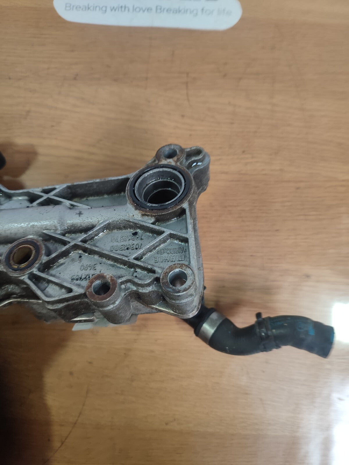 MERCEDES B CLASS W246 1.8 DIESEL 2012 OIL FILTER HOUSING & COOLER 70362380 A211